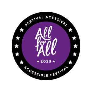 Festival Acessível 2023 300x300 O Andanças é um festival acessível!